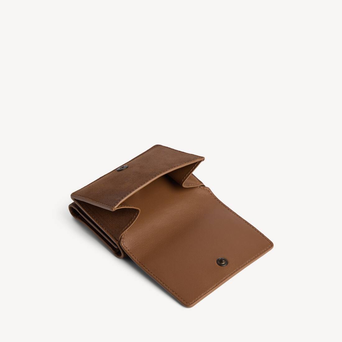 Women's Le City Mini Wallet in Caramel | Balenciaga Hungary EN - Image 3