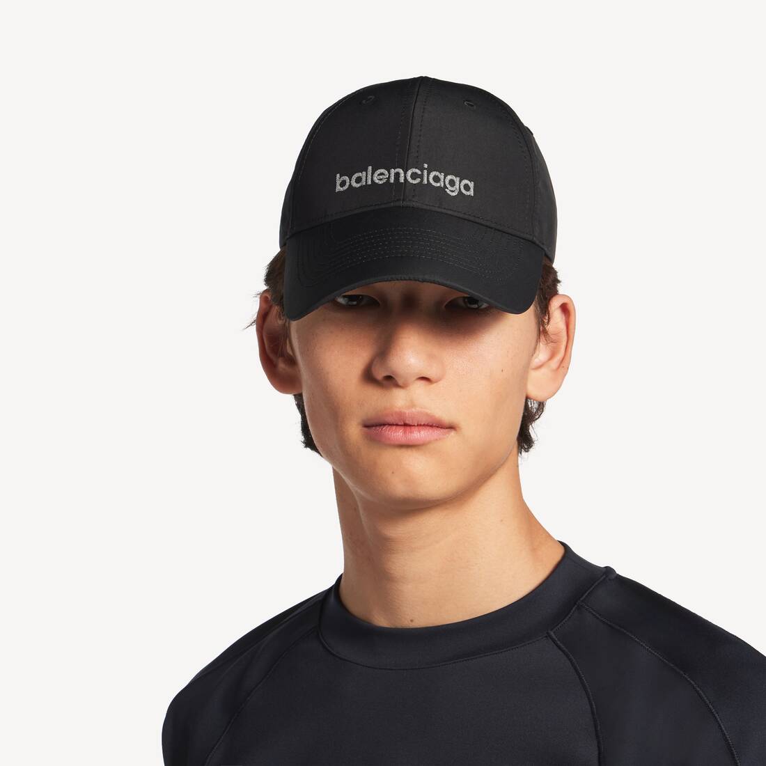 Cappello Techwear da Uomo in Nero | Balenciaga Italia IT - Image 5