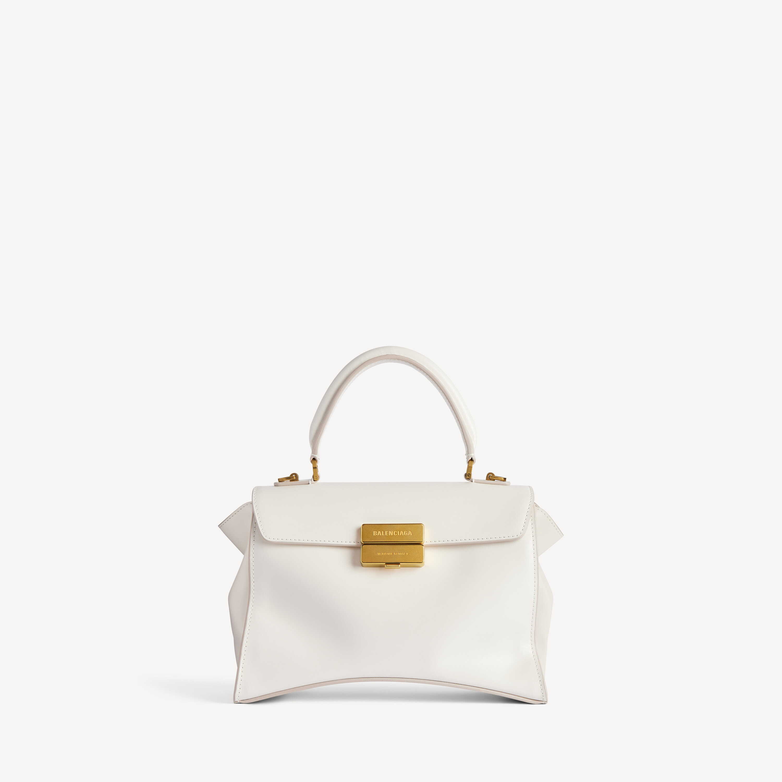 Balenciaga sac à main à poignée hourglass avenue petit
