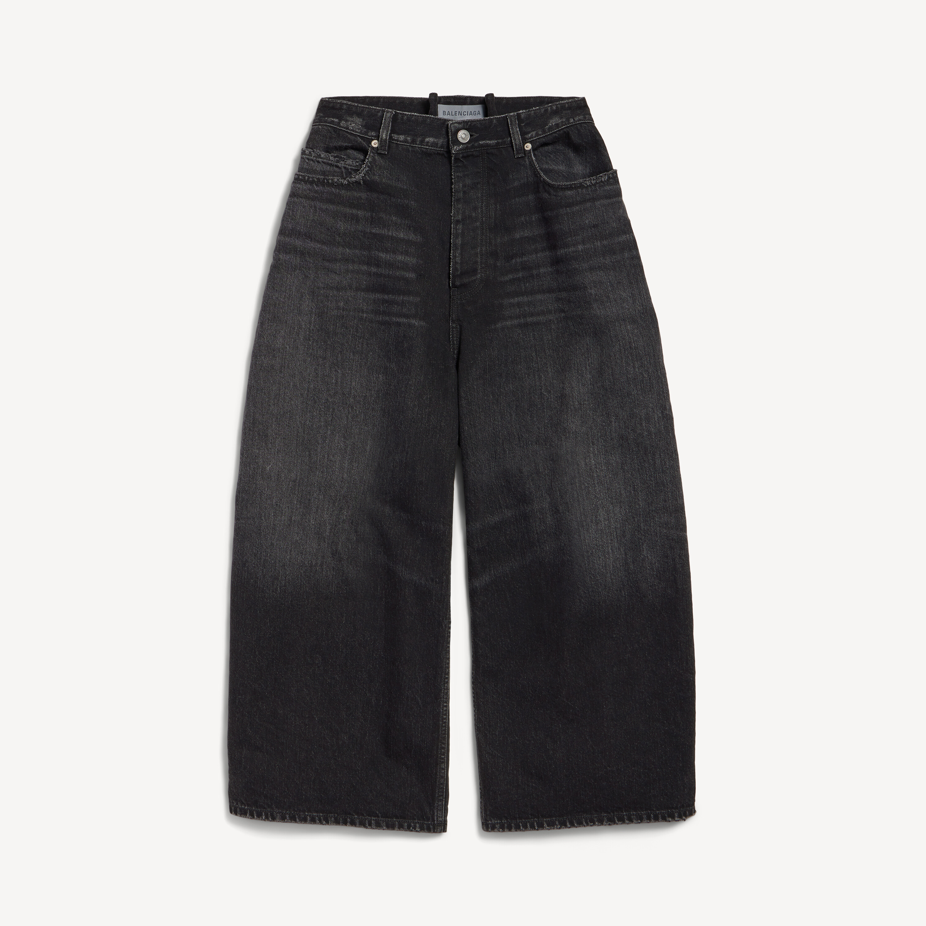 パンツ Balenciaga black indigo denim 09aw Curved jeans