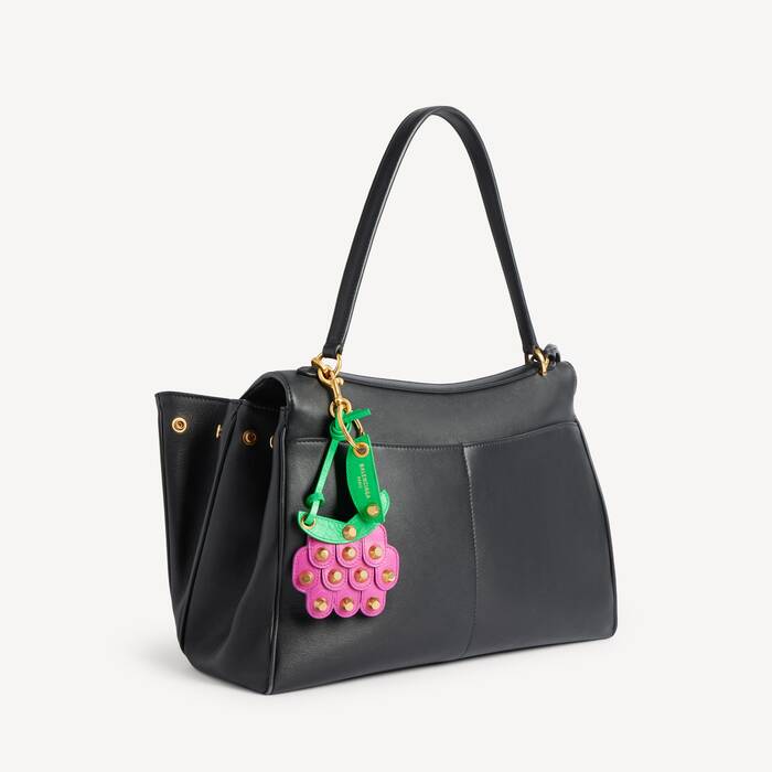 Portachiavi/charm Le City Lampone  da Donna in Verde Acceso - Donna | Balenciaga Italia IT - Image 2