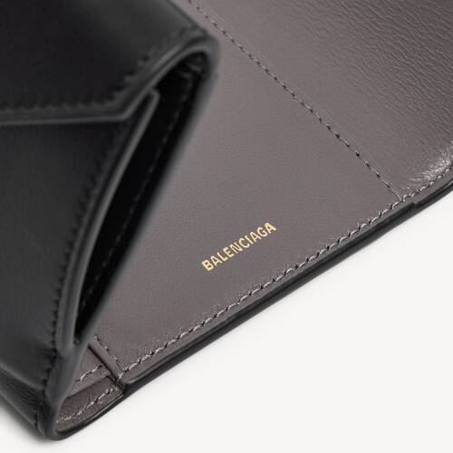 envelope bifold wallet with flap