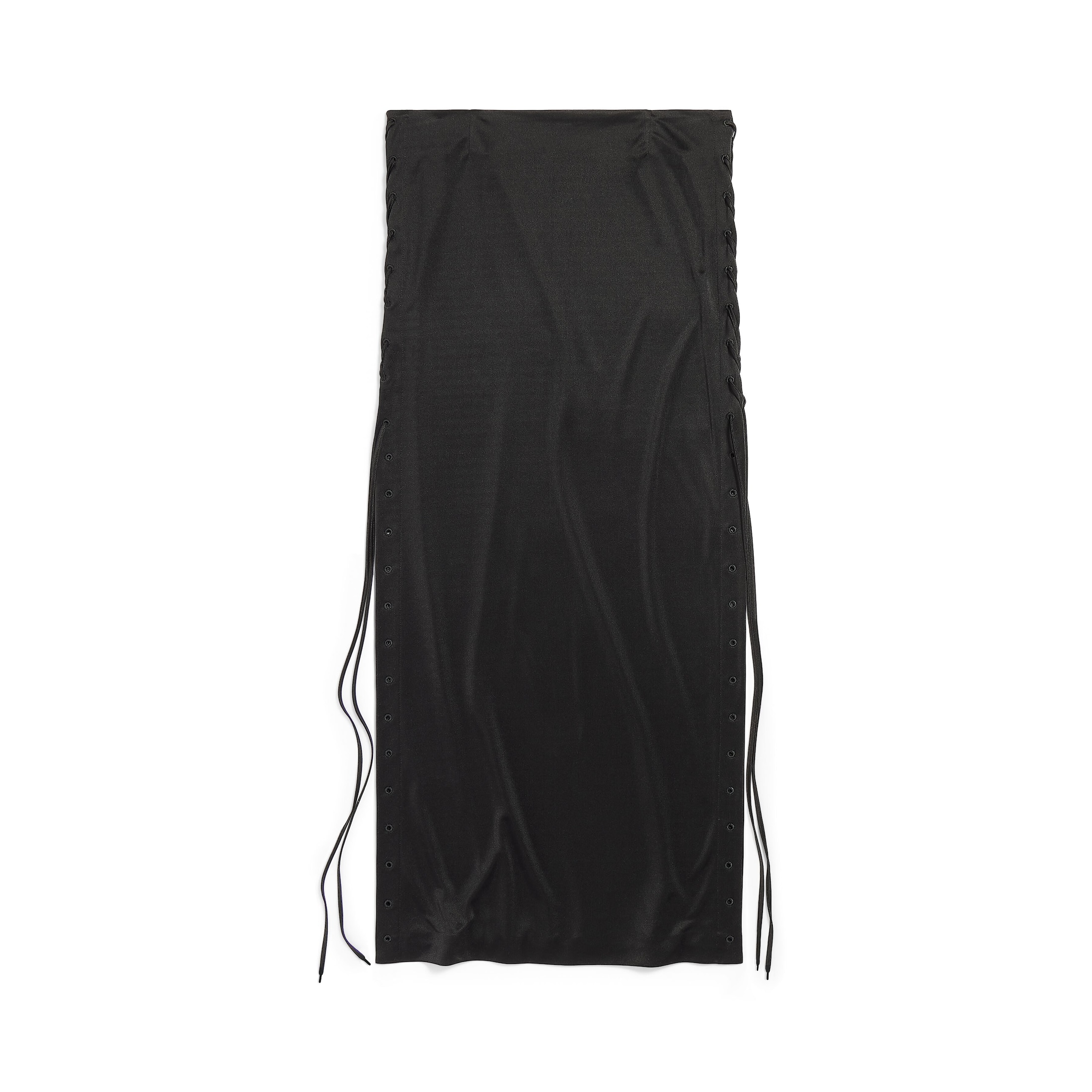 lace-up maxi  skirt