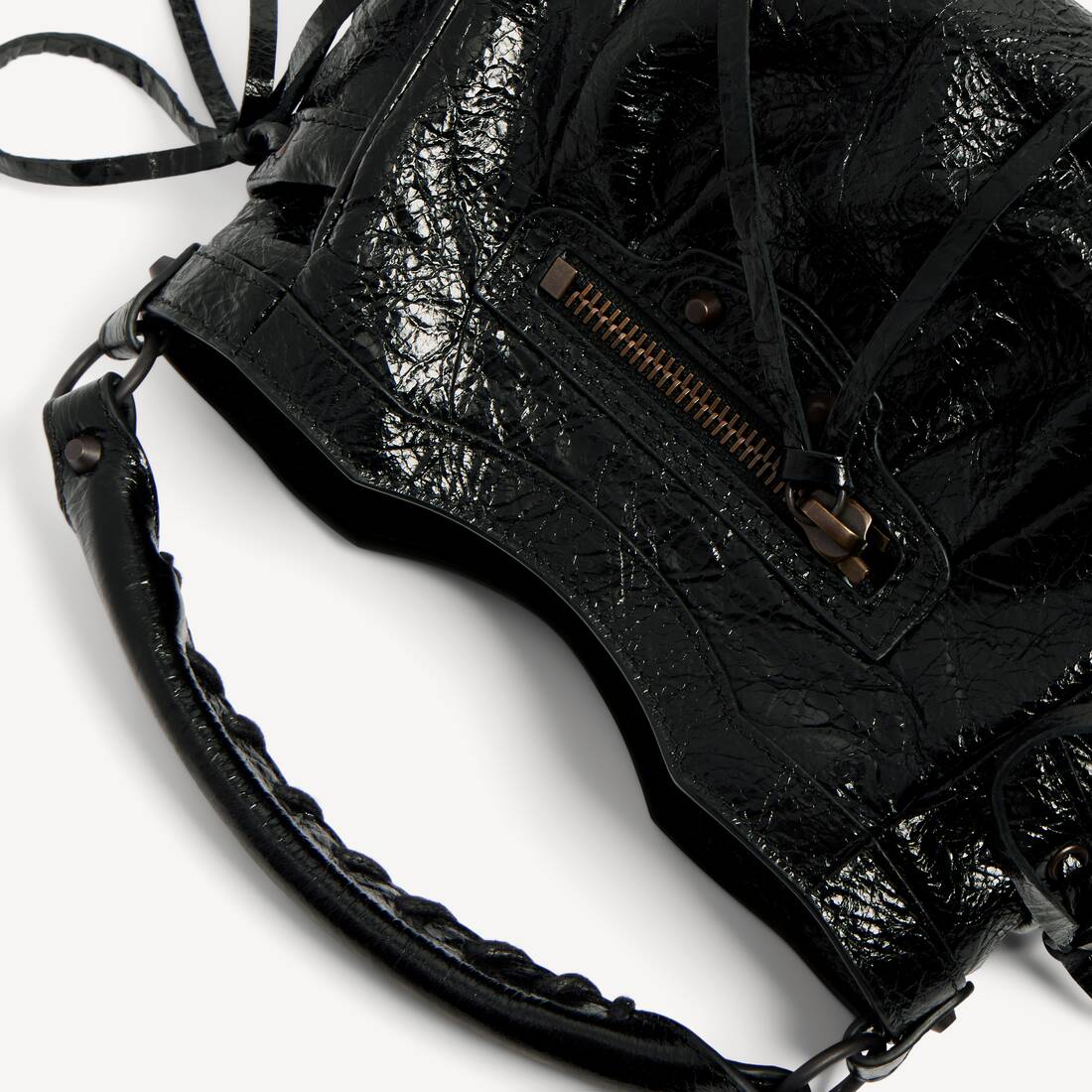 Bolso Cubo Le City Nano para Mujer en Negro | Balenciaga Espa&ntilde;a ES - Image 6