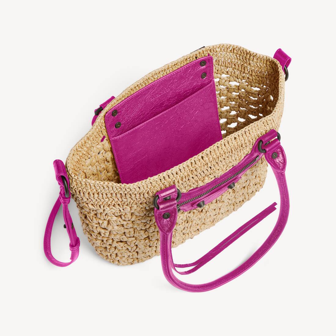 Women's Le City Basket Small in Beige/azalee | Balenciaga Japan EN - Image 5