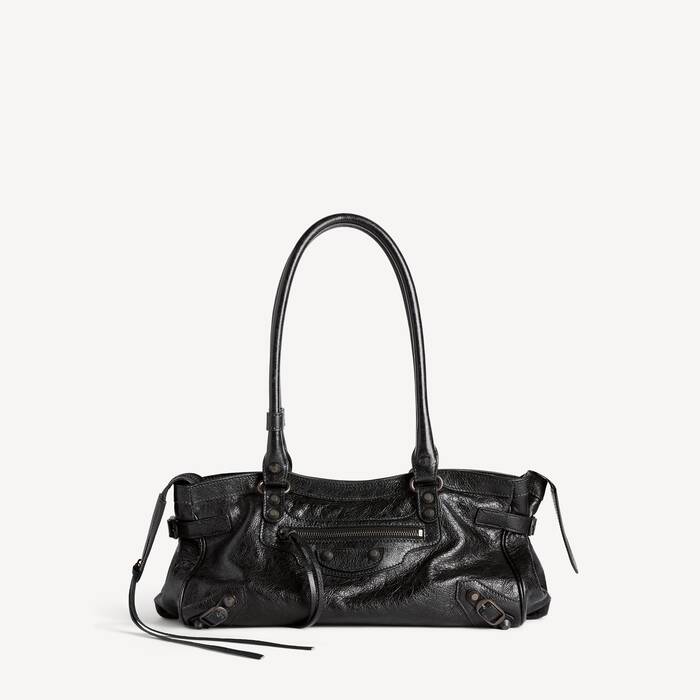 Women's Le City Bag East-west in Black - Women | Balenciaga Qatar EN - Image 1