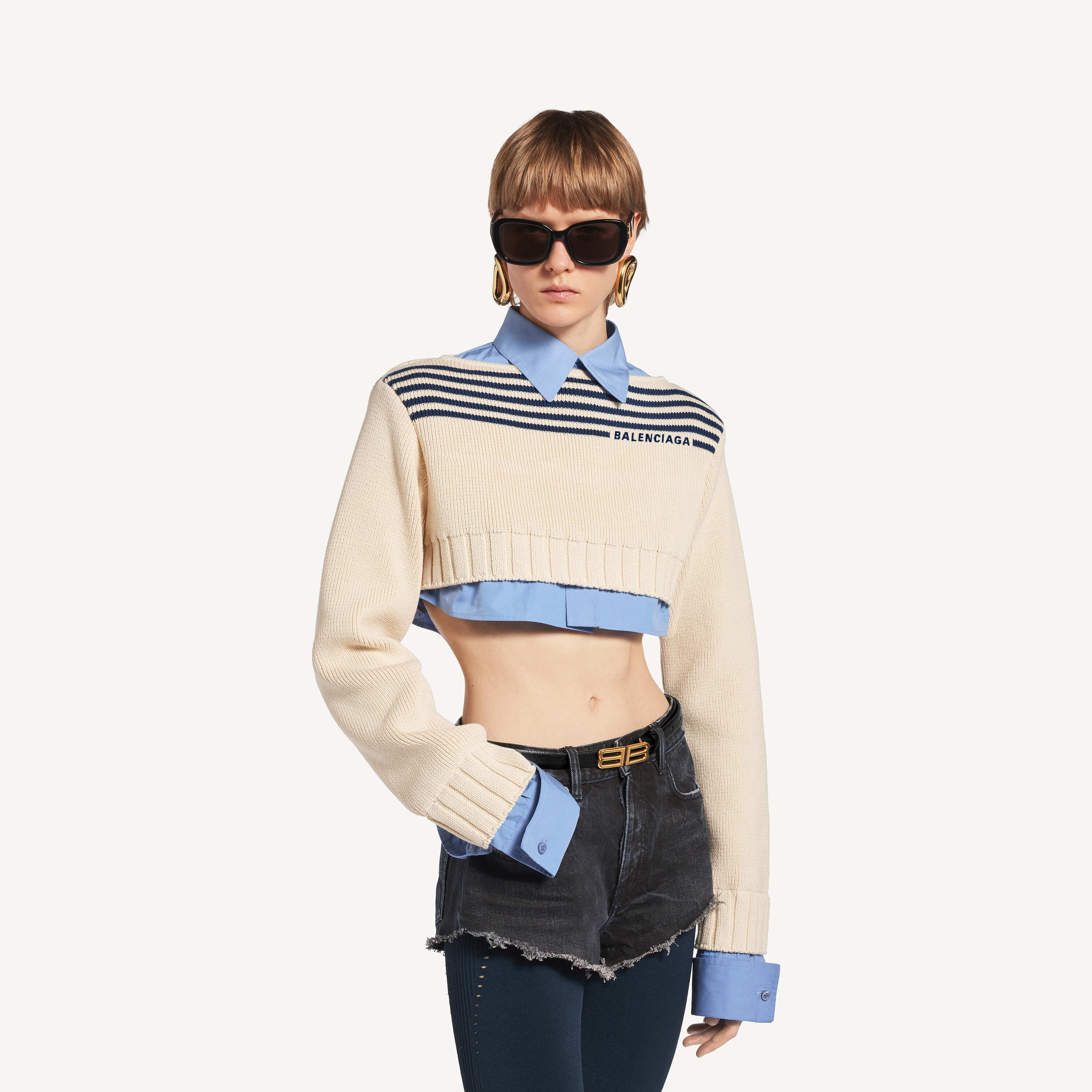 Balenciaga hybrid jumper