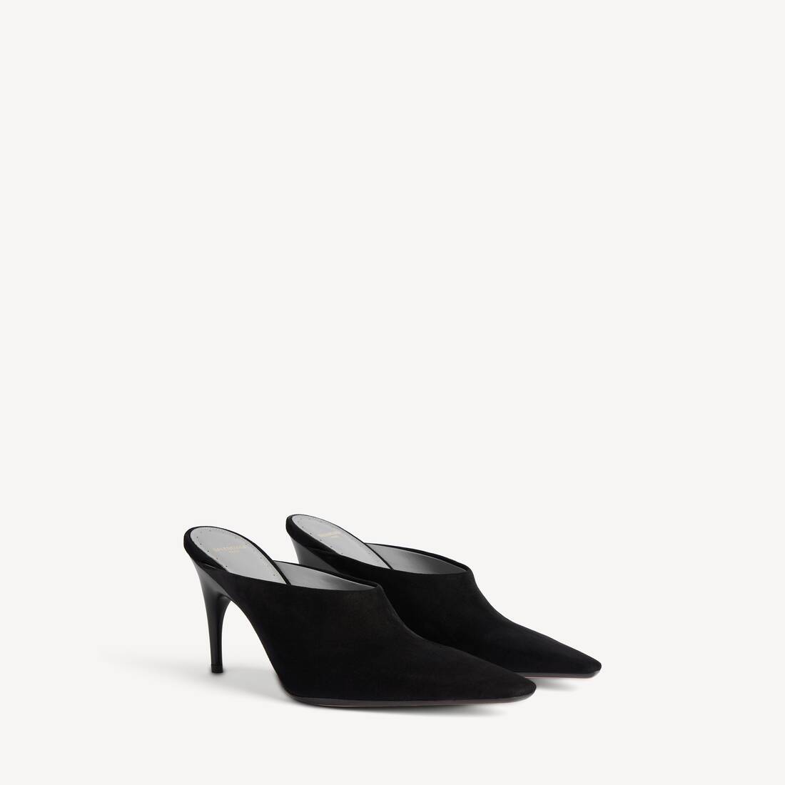 Women's Duchesse Mule in Black | Balenciaga Hong Kong SAR EN - Image 2
