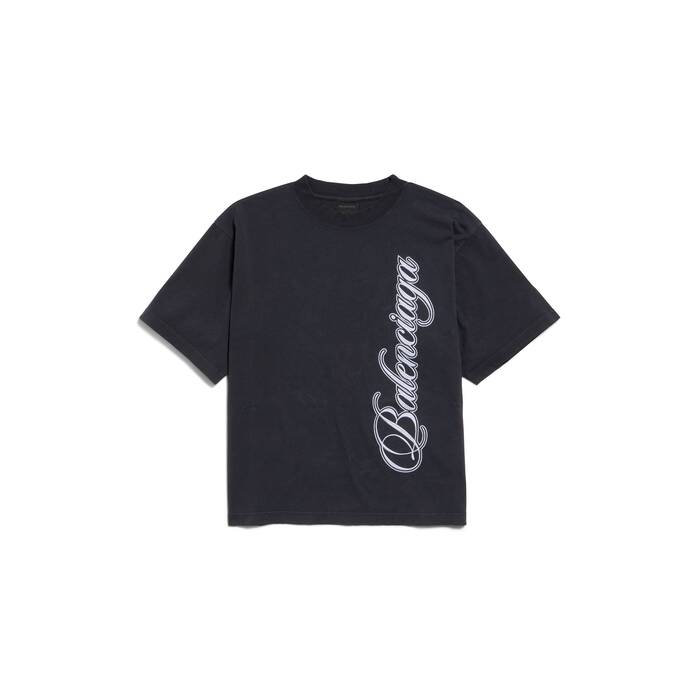 cursive t-shirt medium fit