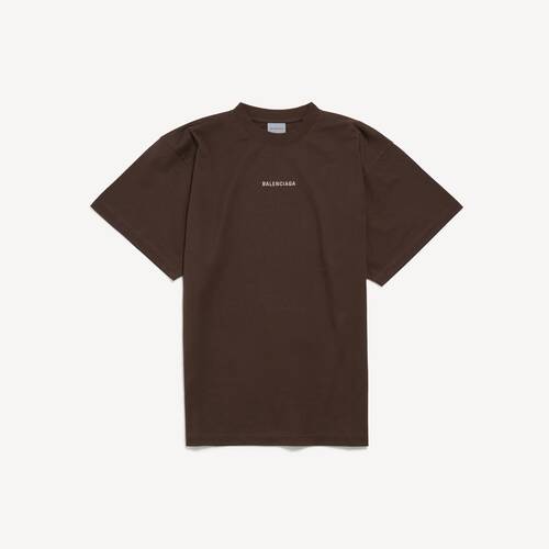 balenciaga back ミディアムフィット tシャツ