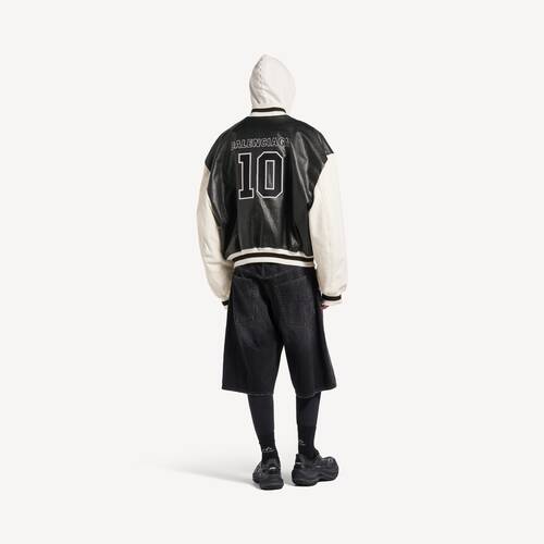 balenciaga | nba collaboration varsity jacket