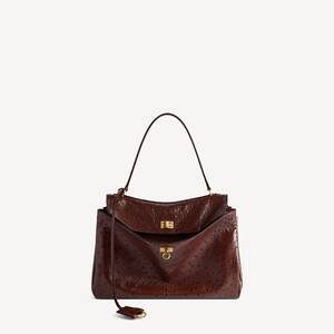 Embossed leather