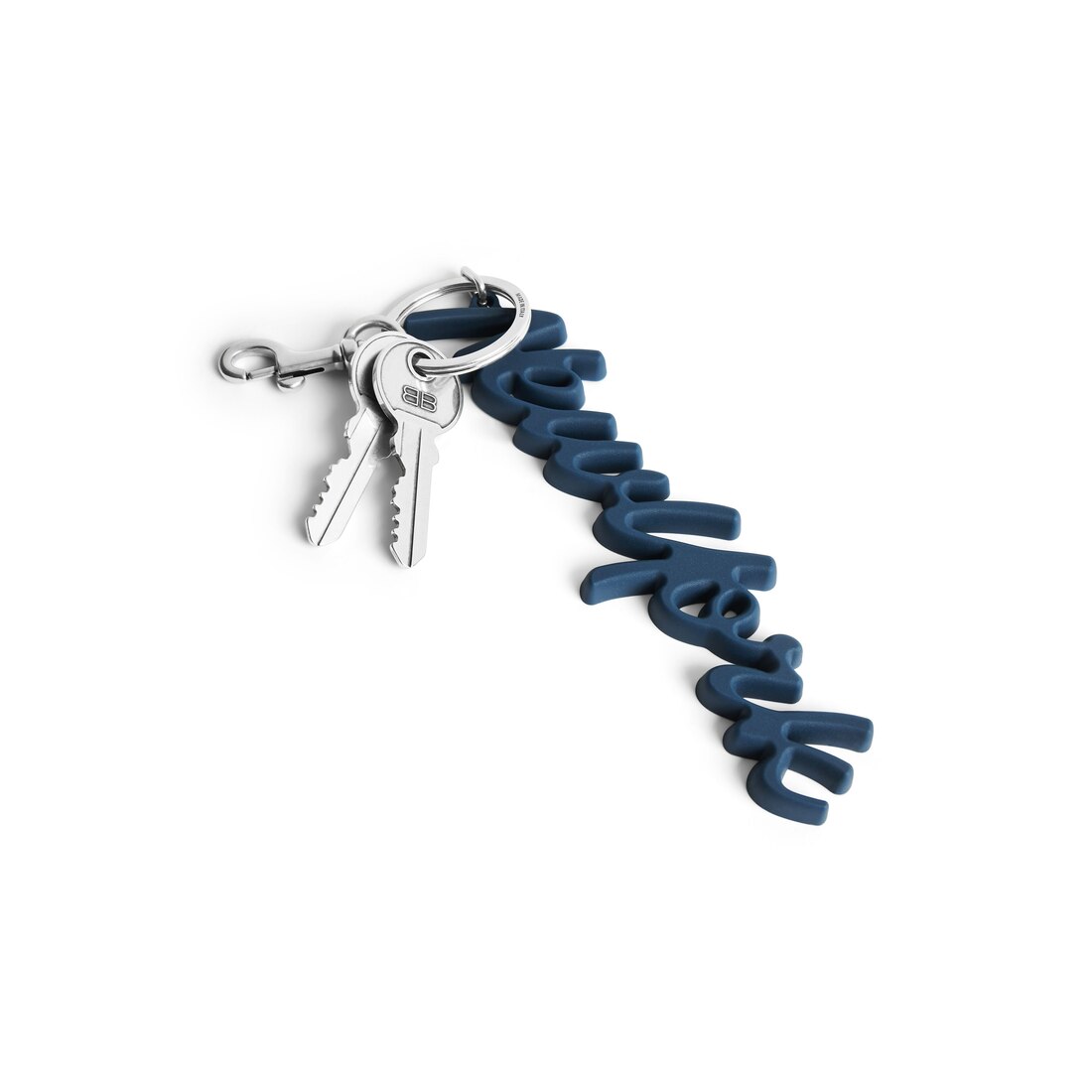 BALENCIAGA NEW YORK キーホルダー シティシリーズ Women's Charm/keychain New York in Mineral Blue | Balenciaga US