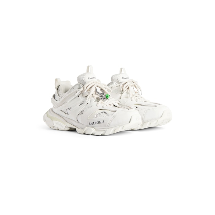 track sneaker with charms