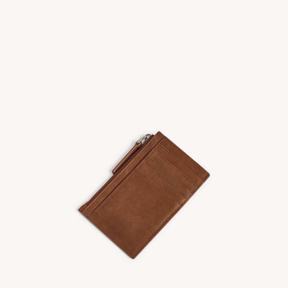 Men's Credit Long Coin And Card Holder in Caramel | Balenciaga United States EN - Image 2