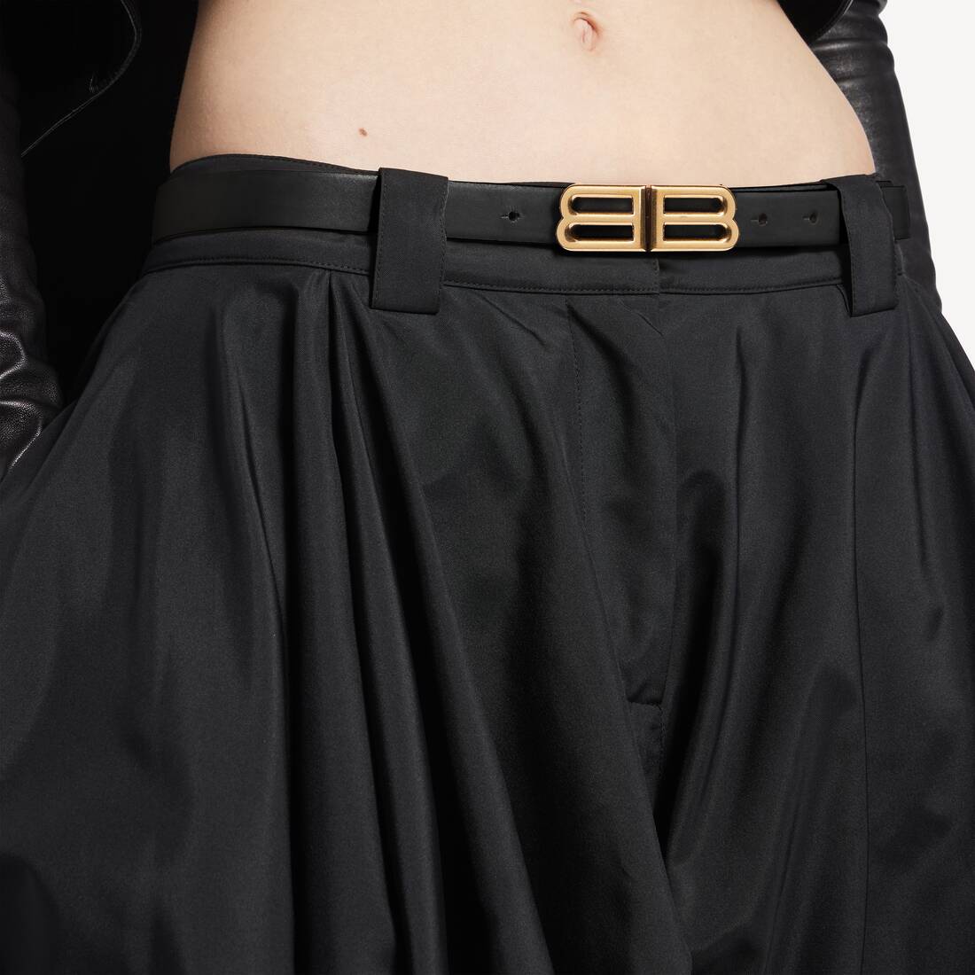 Women's Bolero Bb Belt in Black | Balenciaga Romania EN - Image 3