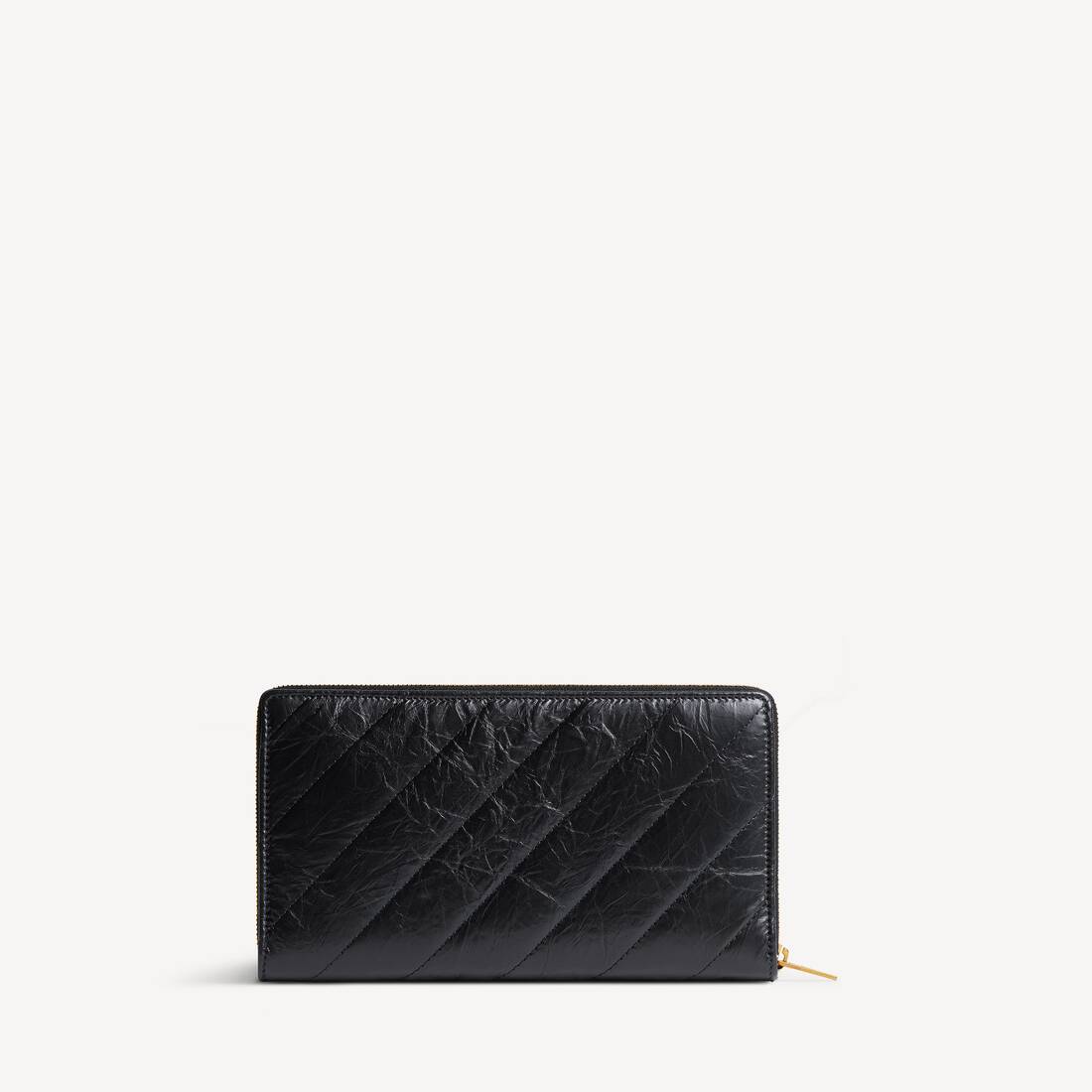 Women's Crush Continental Wallet Quilted in Black | Balenciaga Brazil EN - Image 2