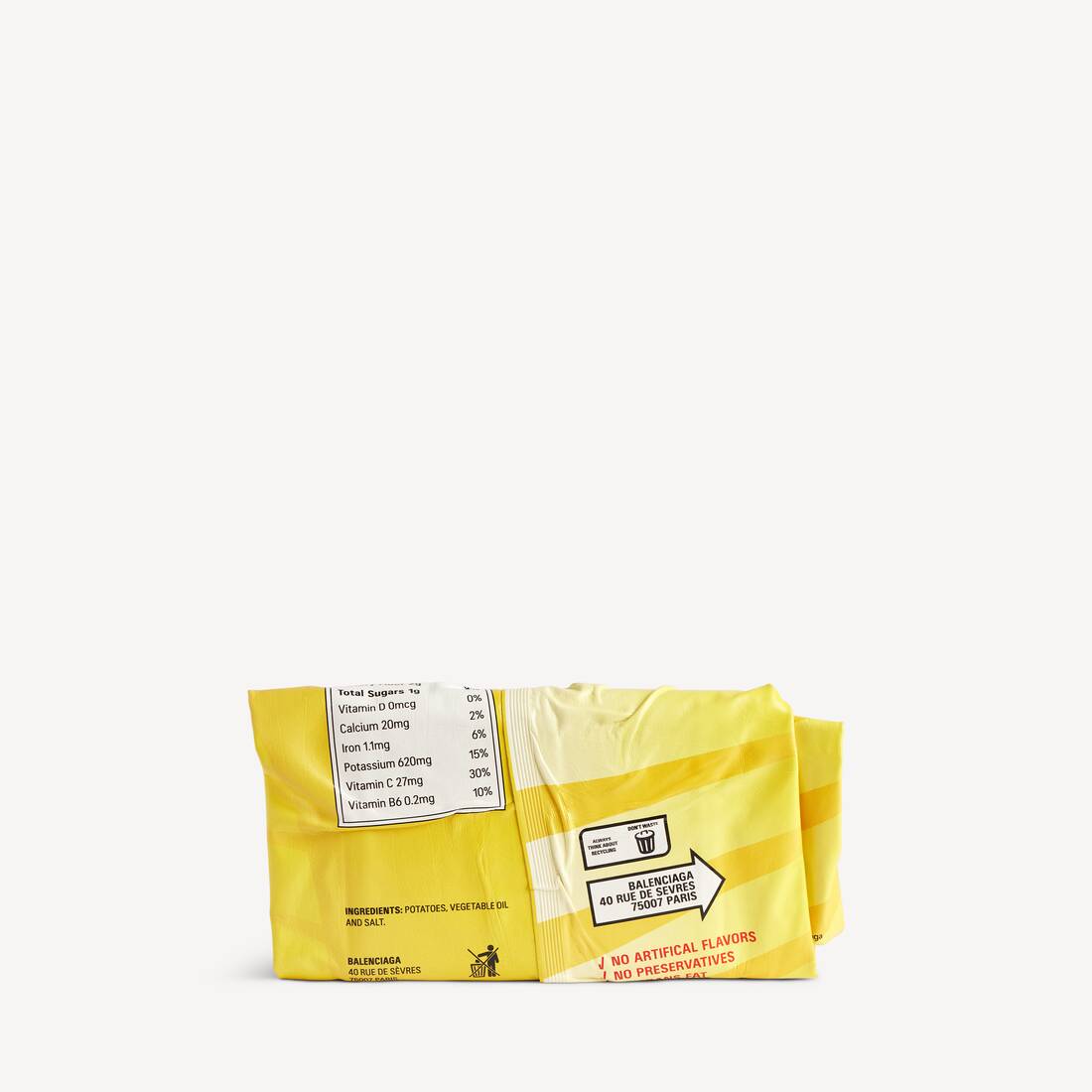 Chips Clutch Wallet in Yellow | Balenciaga Luxembourg EN - Image 2