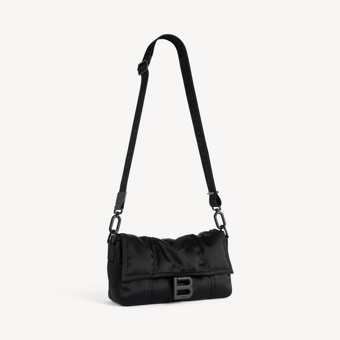 Men's Hourglass Board Bag Small in Black - Men | Balenciaga Australia EN - Image 2