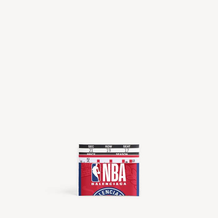 balenciaga | nba collaboration passport card holder