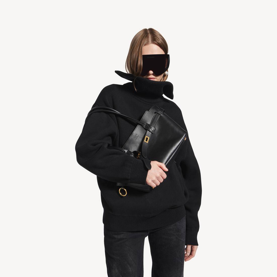 Women's Bel Air Tote Bag Small in Black | Balenciaga United Kingdom EN - Image 7