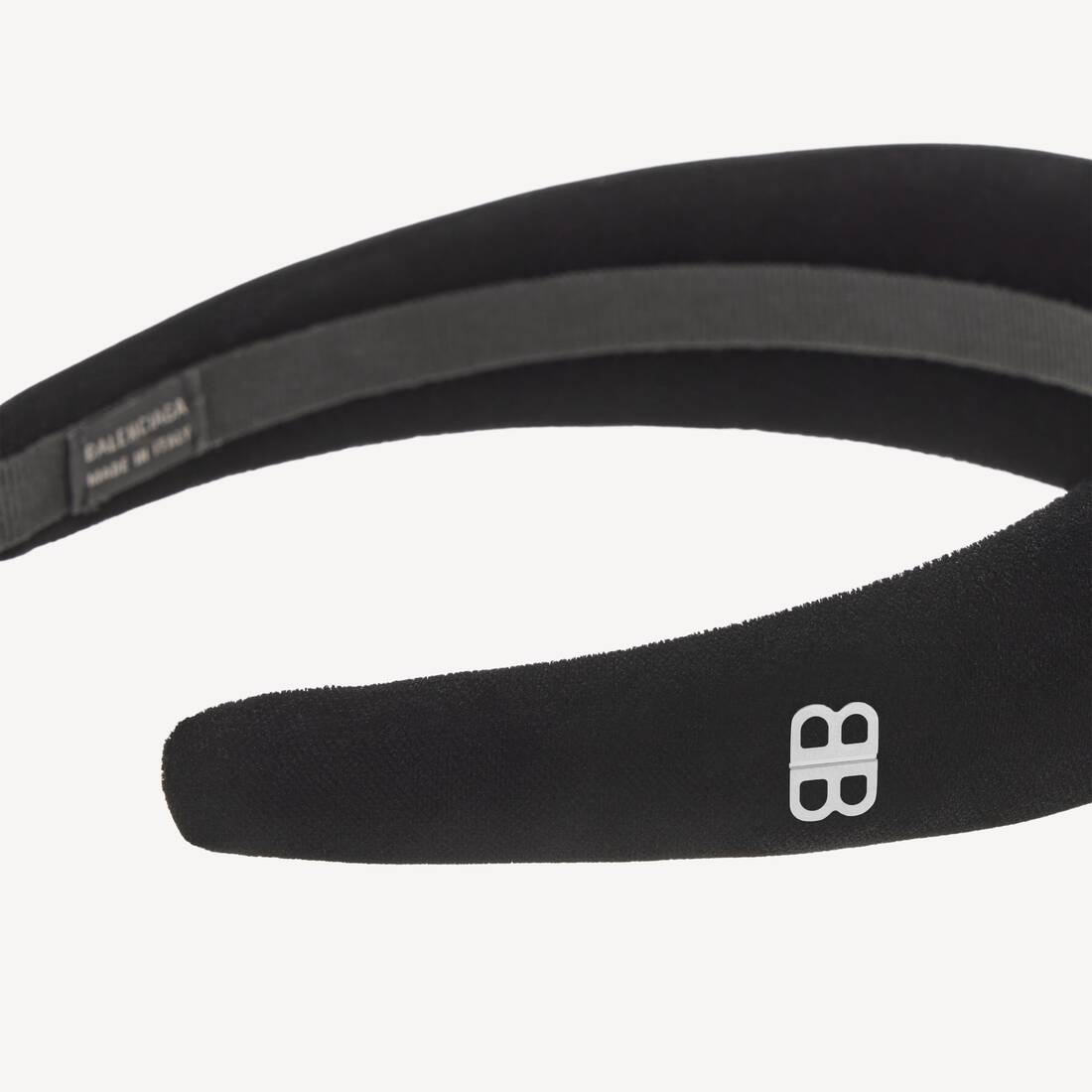 Holli Haarreif f&uuml;r Damen in Schwarz/silbergl&auml;nzend | Balenciaga Deutschland DE - Image 4