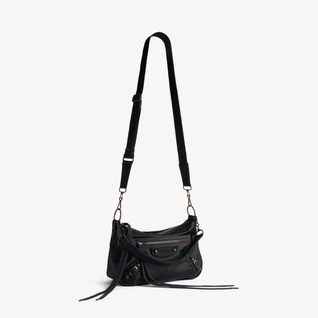 Men's Le City Moto Small in Black | Balenciaga United States EN - Image 2