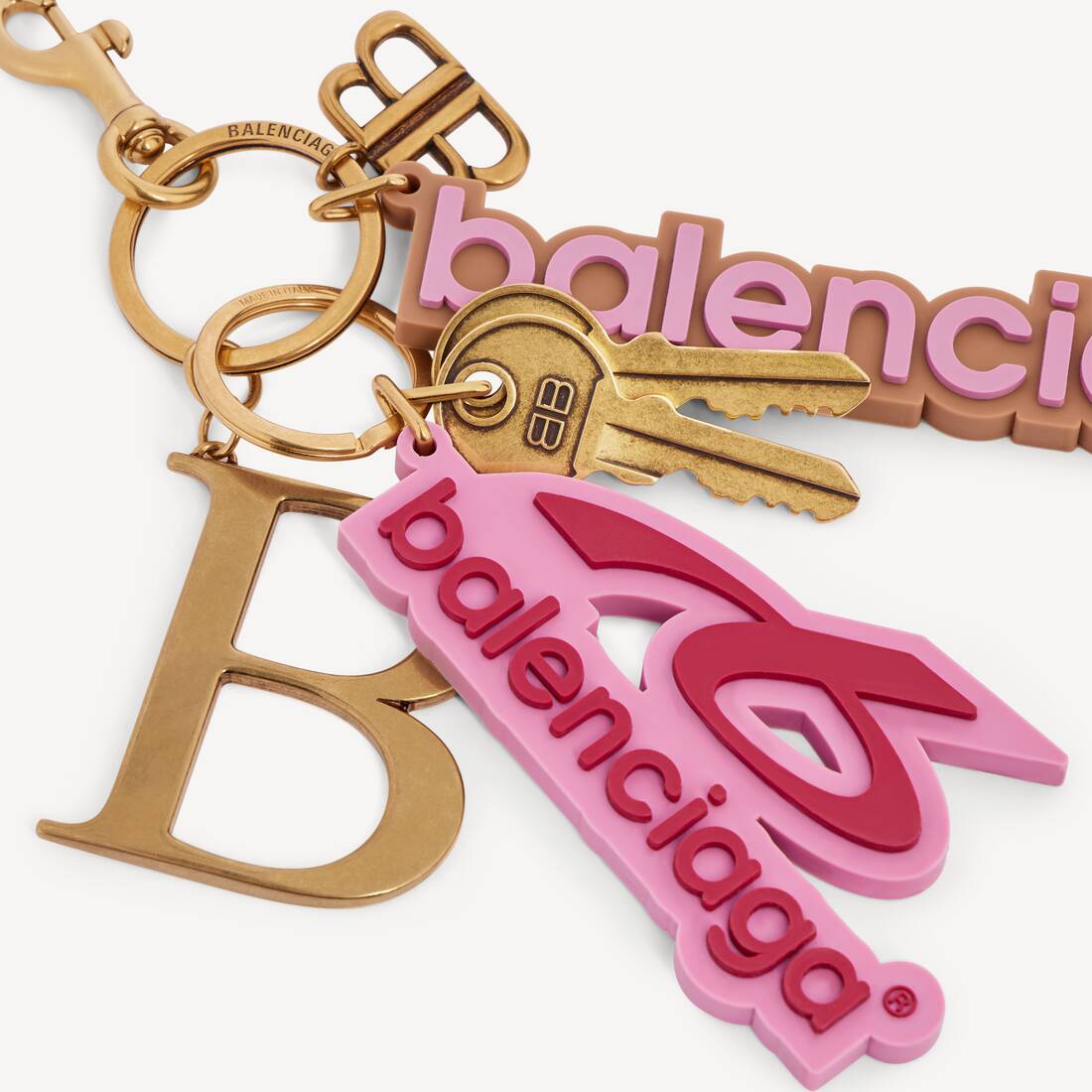 Women's Bodies Keyring/charm in Pink | Balenciaga United Kingdom EN - Image 2