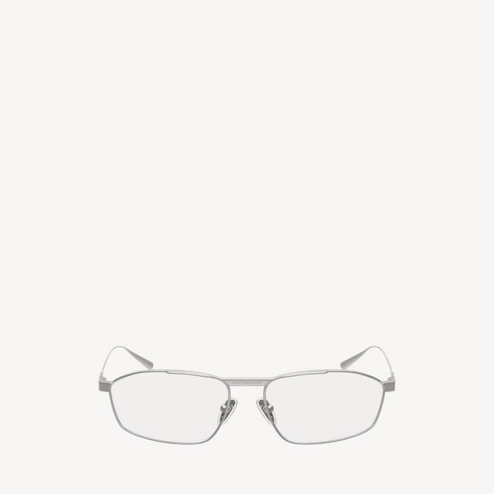 Lunettes De Soleil Tag 3.0 D-frame  pour Homme en Argent - Homme | Balenciaga Monaco FR - Image 1
