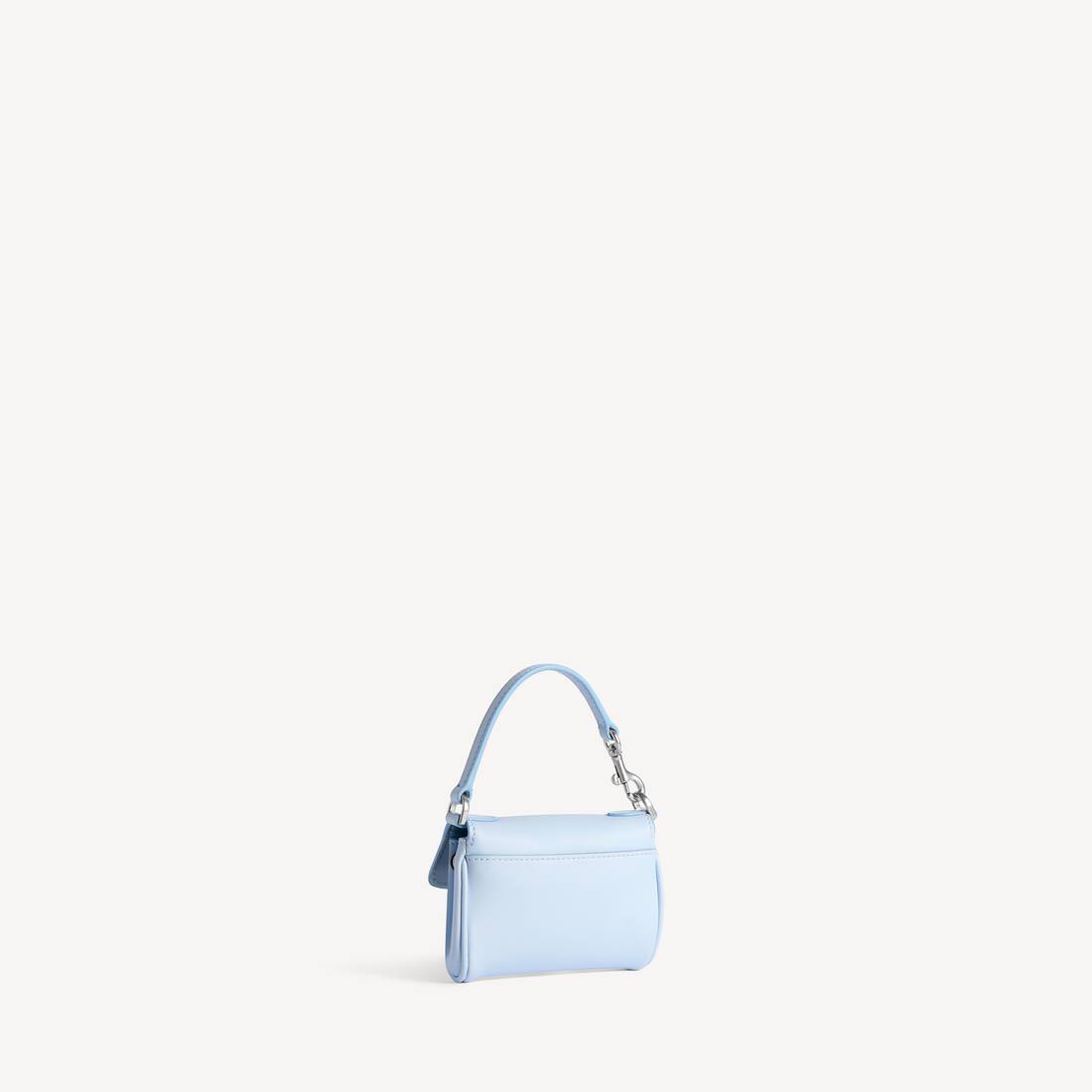 Women's Rodeo Micro Bag Charm in Cloudy Blue | Balenciaga Denmark EN - Image 3