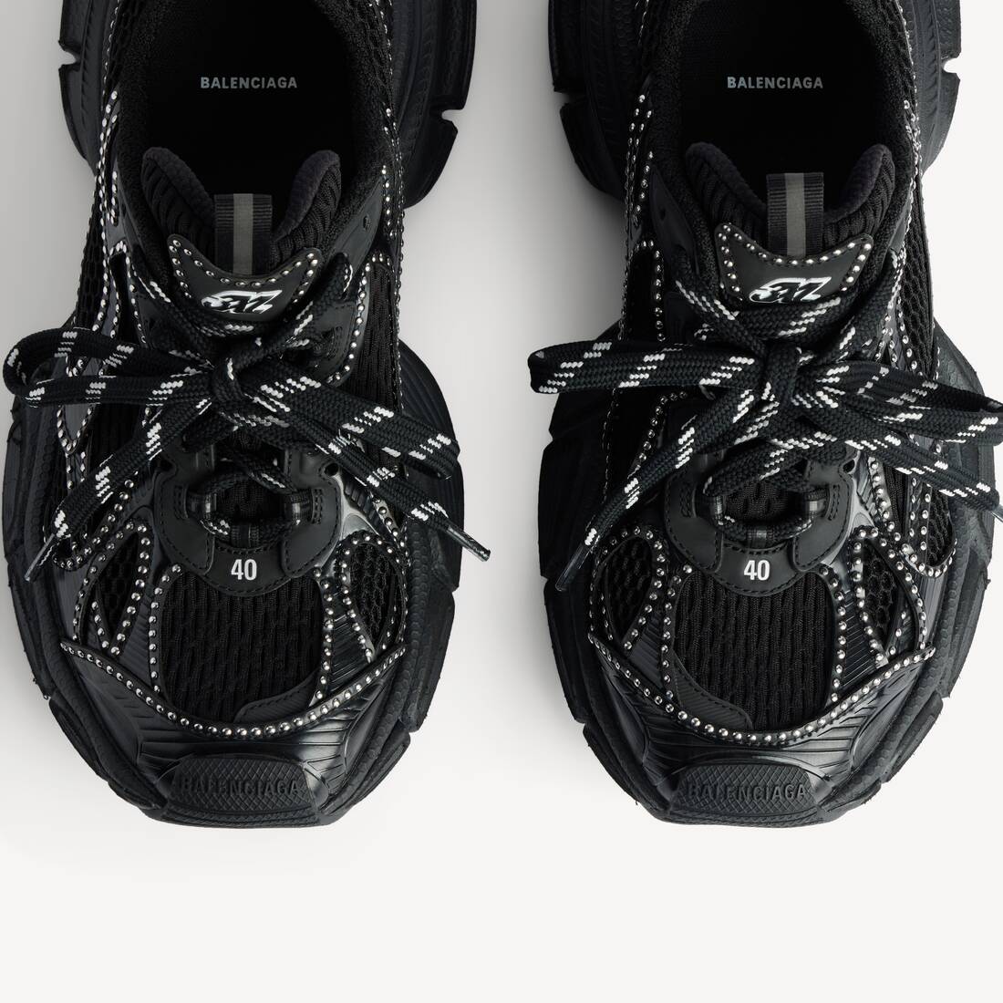 Women's 3xl Rivets Sneaker in Black | Balenciaga Canada EN - Image 4
