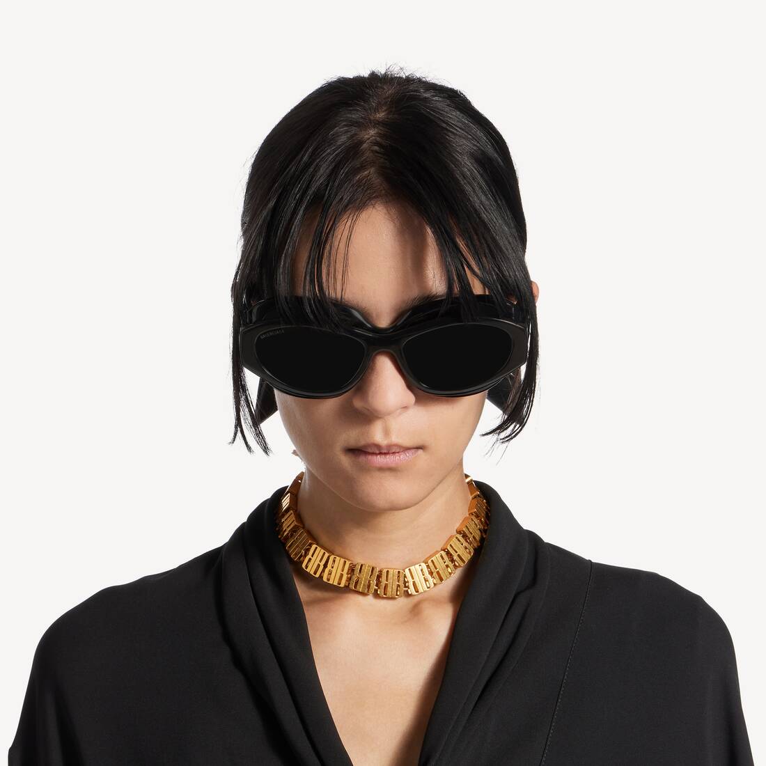 Women's Nano Link Necklace in Gold | Balenciaga Italy EN - Image 4