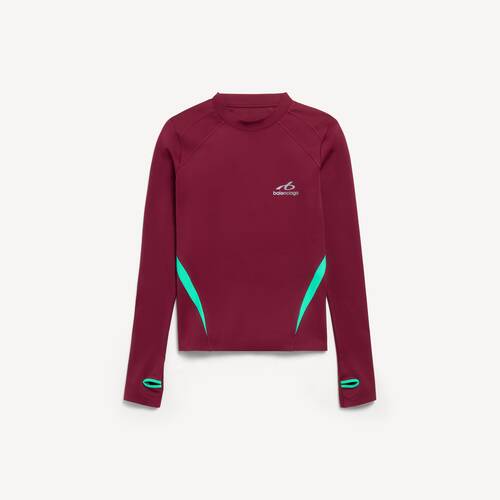 techwear fitted long sleeve top