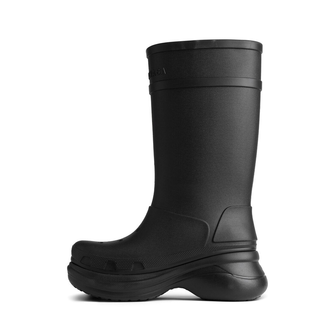 Balenciaga crocs boots ラバーブーツ クロックス 44 Men's Crocs™ Boot in Black | Balenciaga US
