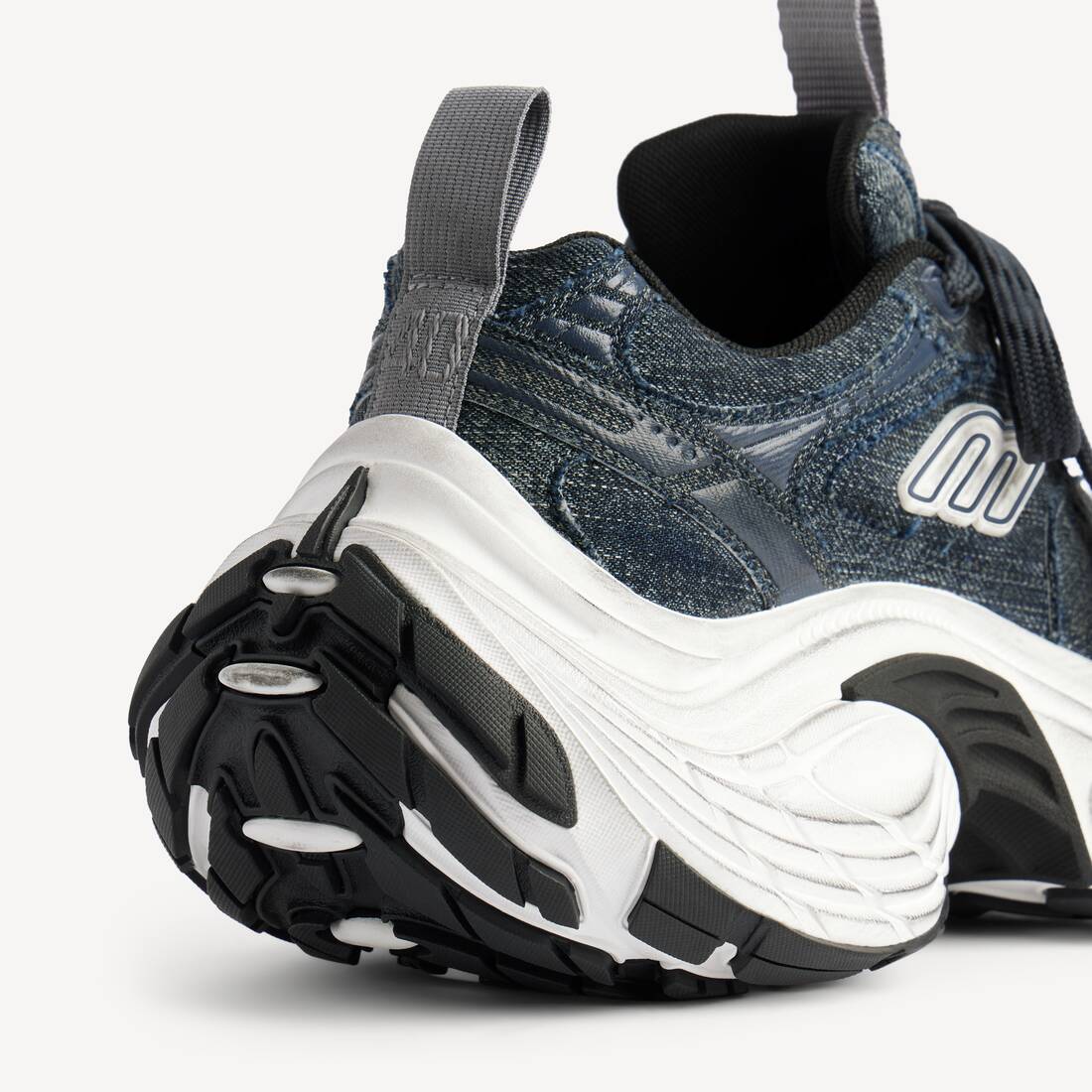 Sneaker 6xl Denim da Uomo in Blu/bianco | Balenciaga Italia IT - Image 3