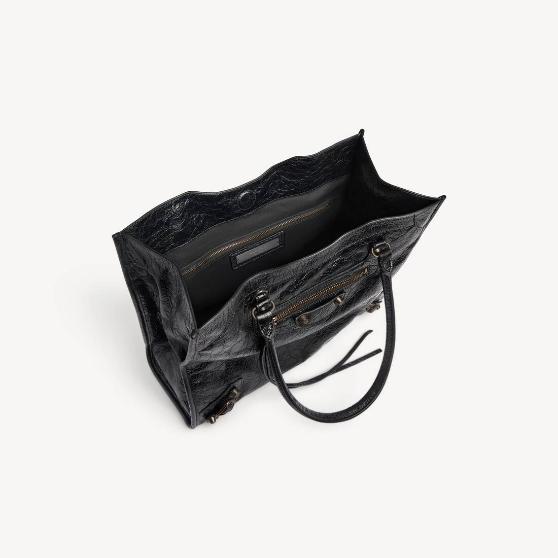 Women's Le City Tote Bag Small in Black | Balenciaga Italy EN - Image 5