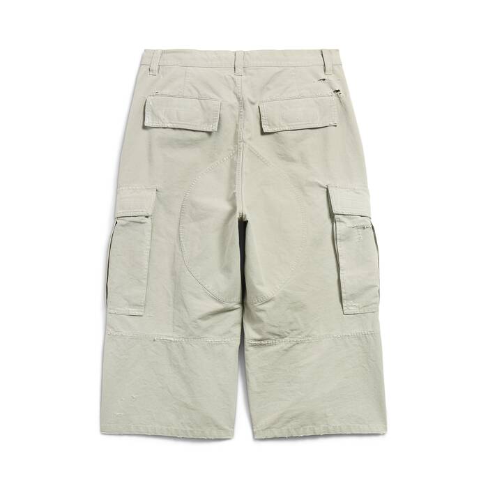 cropped cargo trousers