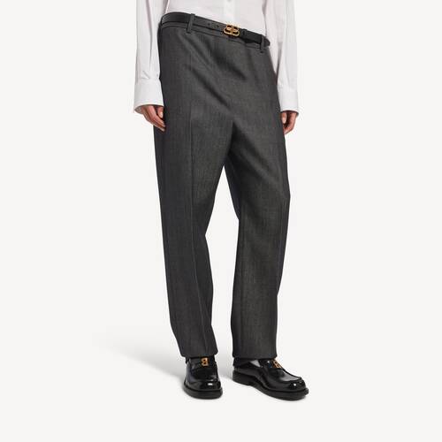 fitted tailored pants