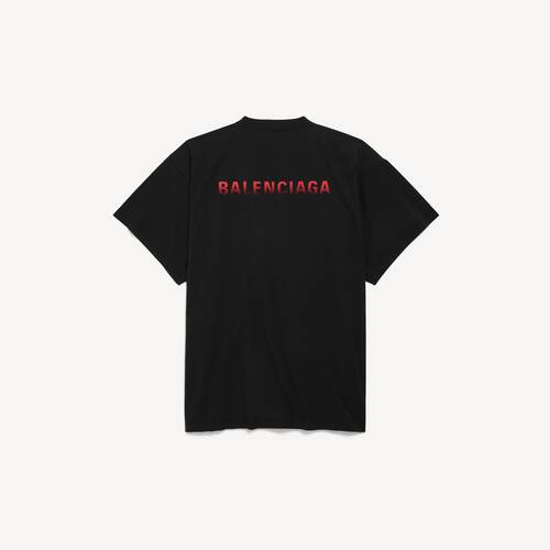 balenciaga back gradient camiseta oversize