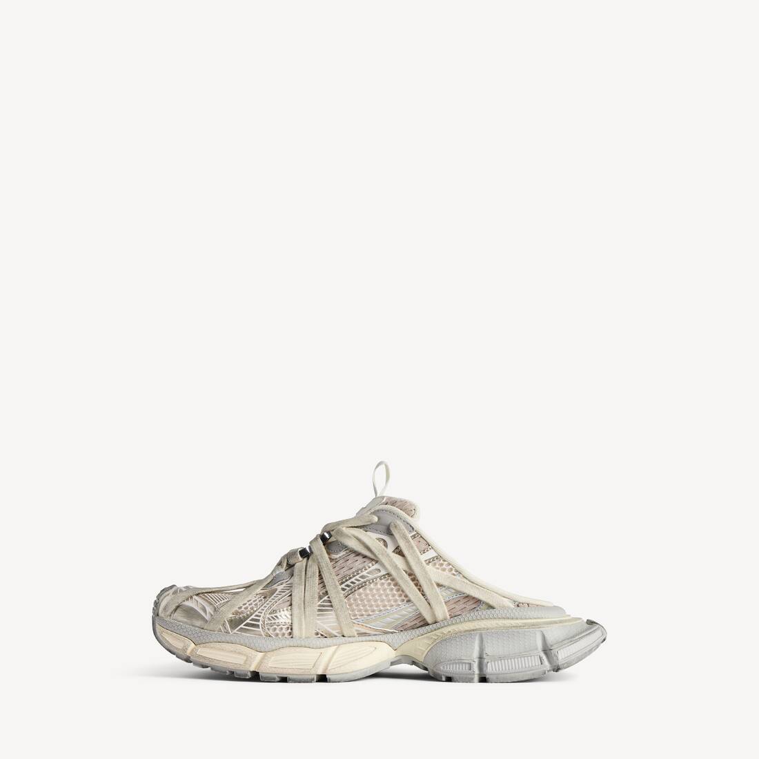 エッグシェル の ウィメンズ 3xl Extreme Laces ミュール | Balenciaga 日本 JA - Image 3