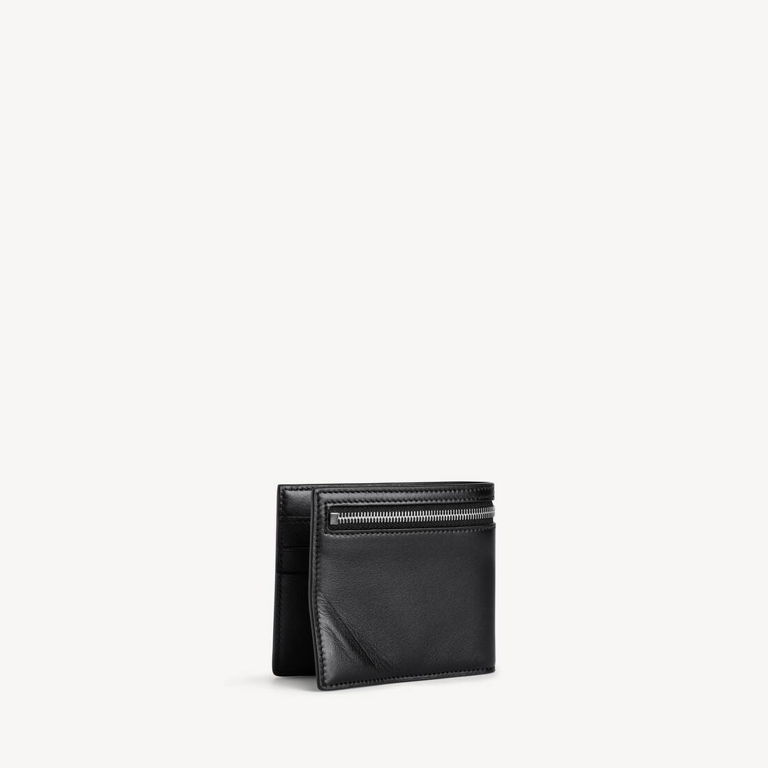 Men's Rodeo Square Folded Wallet  in Black | Balenciaga Australia EN - Image 3