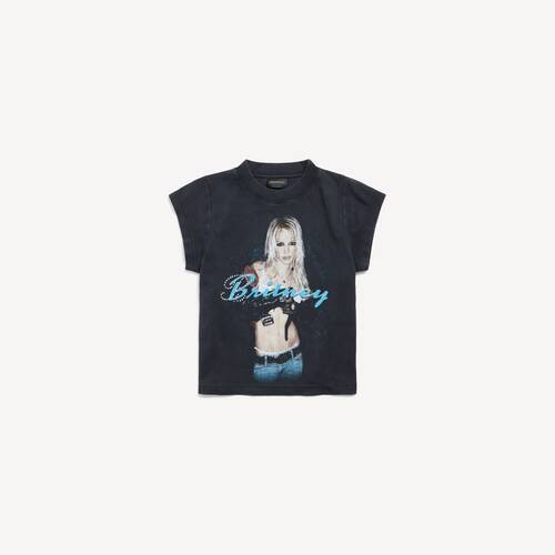 balenciaga music | britney spears series shrunk t-shirt