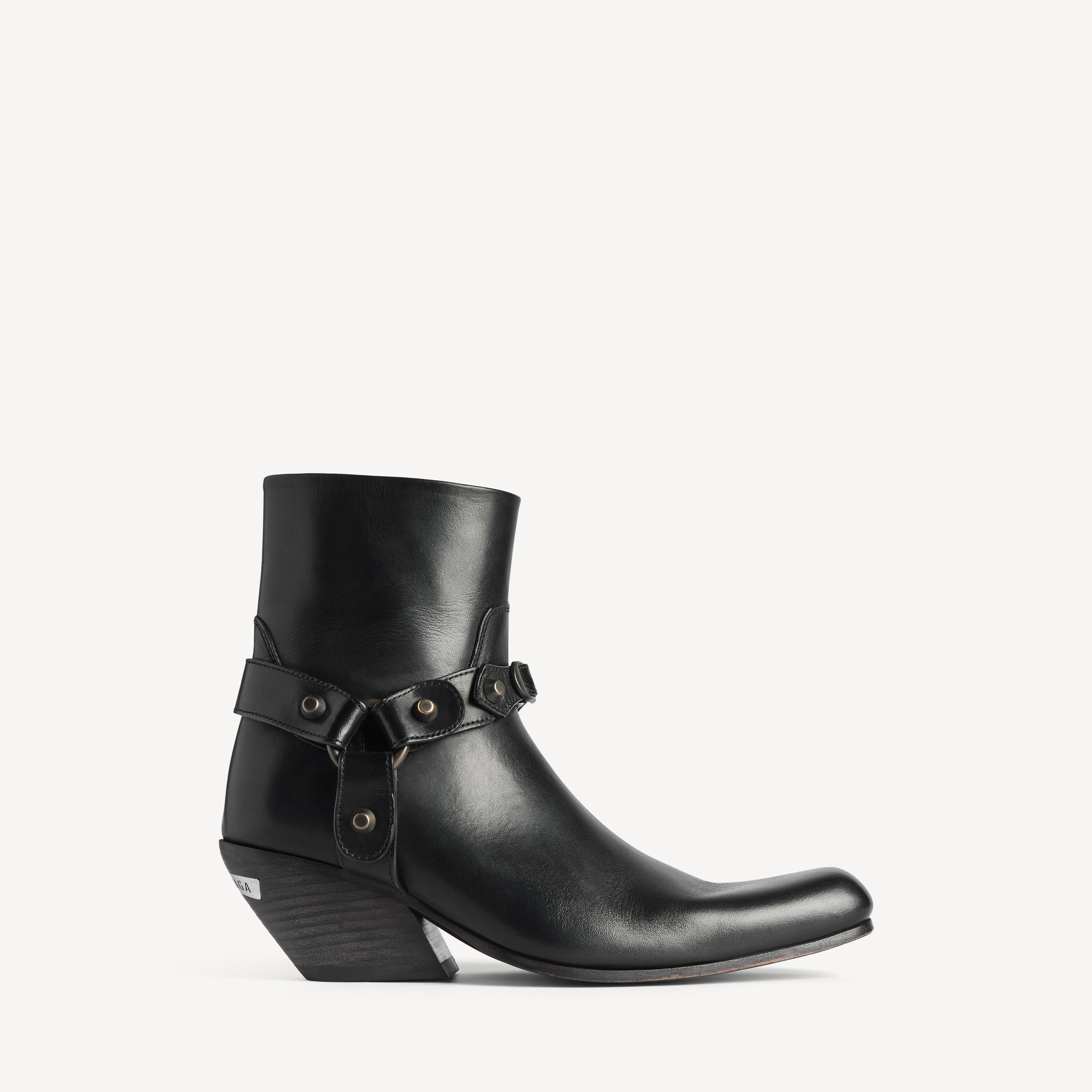 Balenciaga memphis bootie with harness