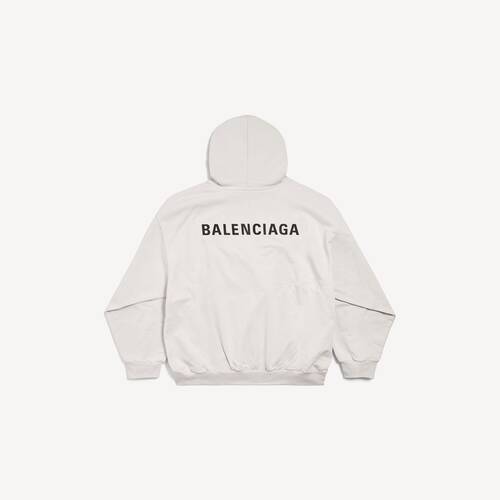 new balenciaga back medium fit hoodie 