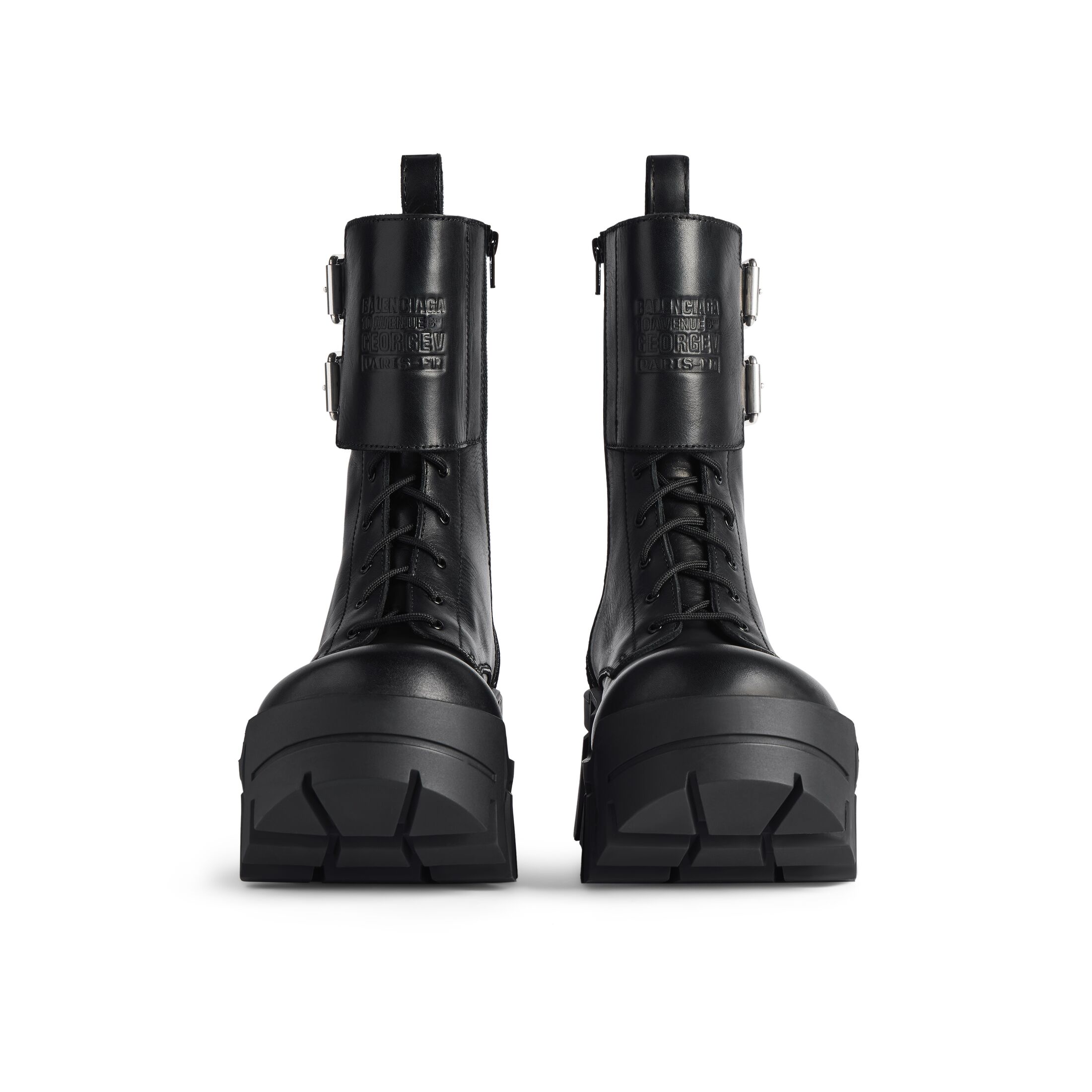 bulldozer combat lace-up boot