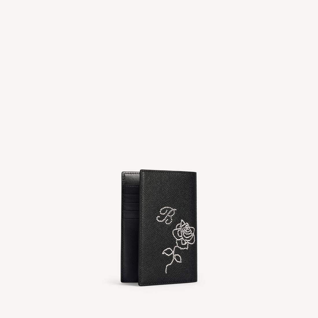 Porte-cartes Passport pour Homme en Noir | Balenciaga Belgique FR - Image 2