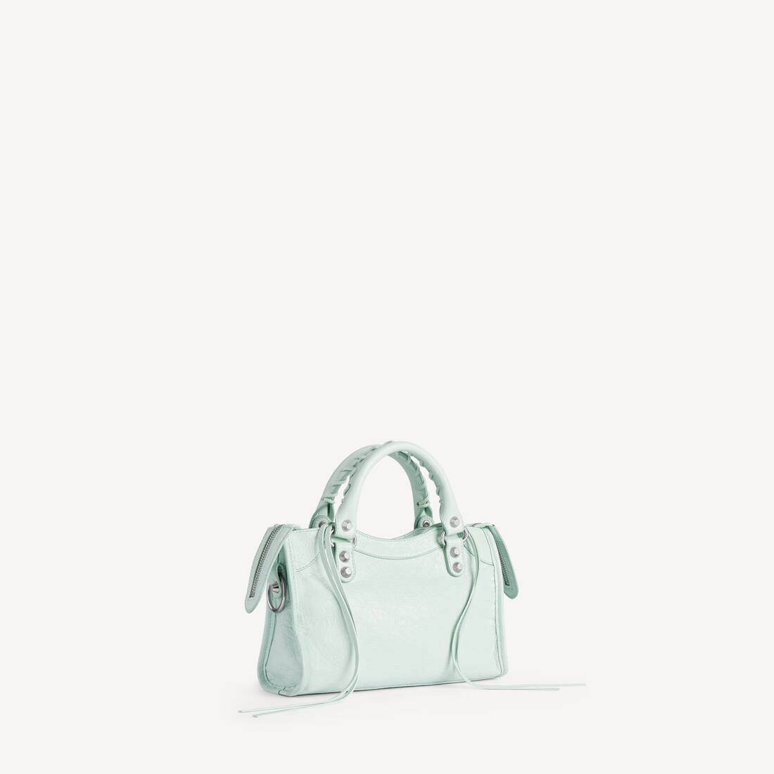 Women's Le City Bag Mini in Almond Green | Balenciaga Greece EN - Image 3