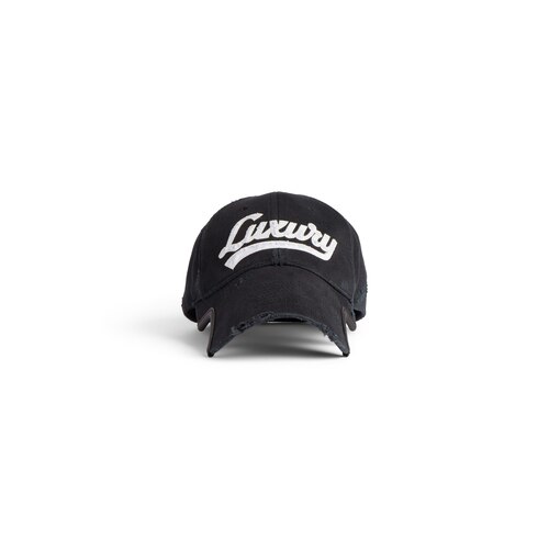 luxury script cap