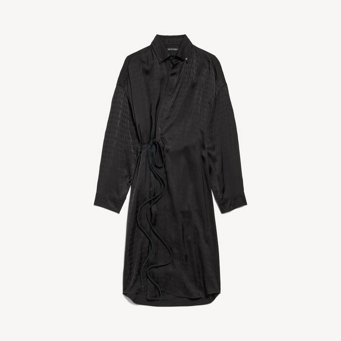 wrap cocoon ドレス