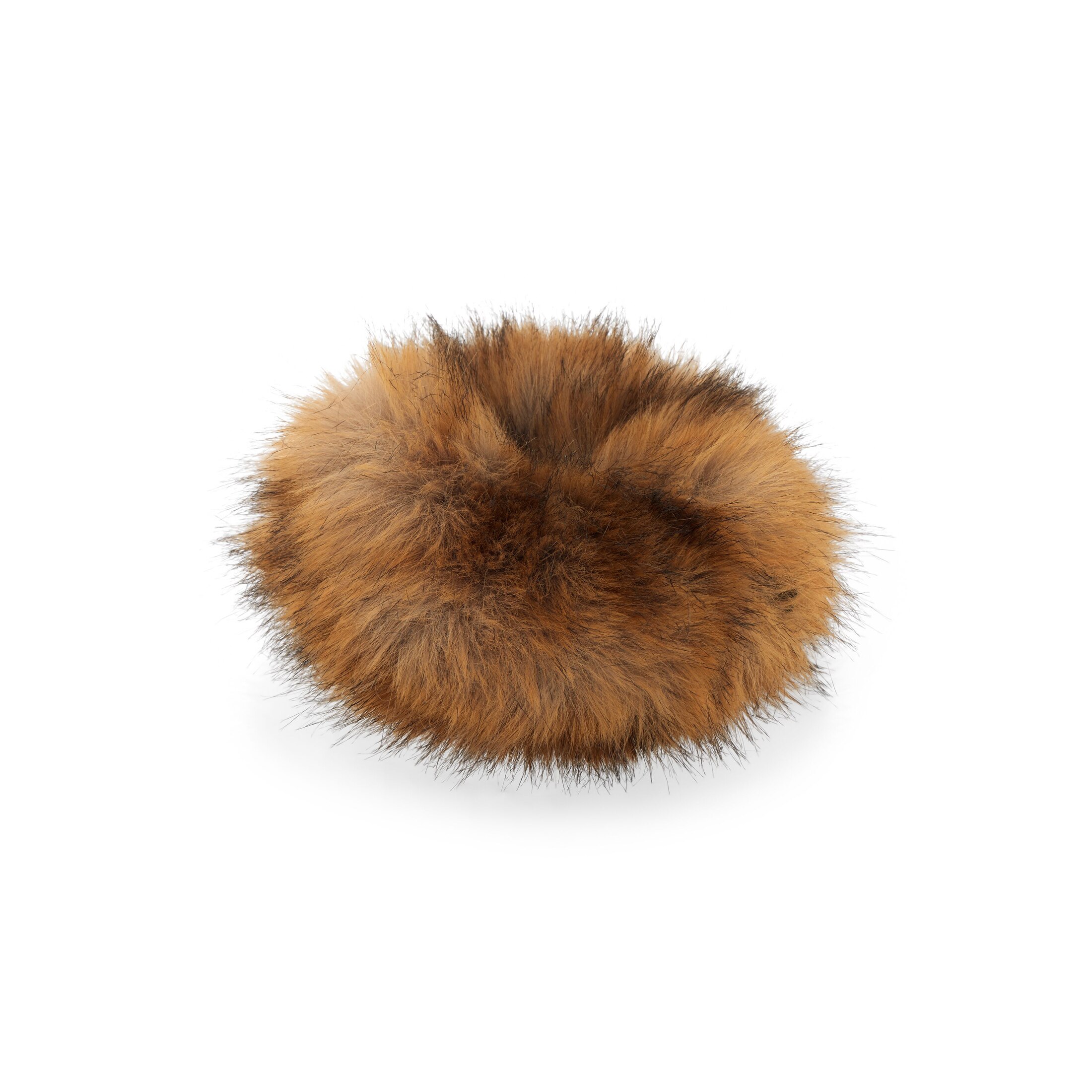 holli animal-free fur scrunchie